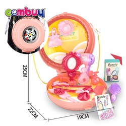 CB976814-CB976822  - Pretend play tire shape dressing up makeup set backpack girls toy jewelry